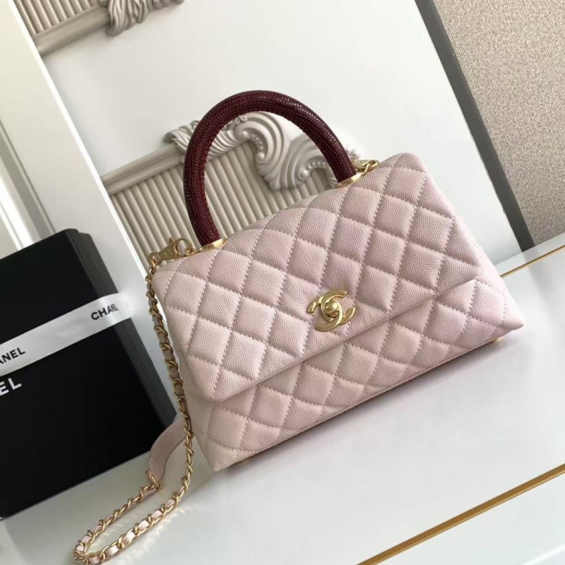 Ch**el top handle bags